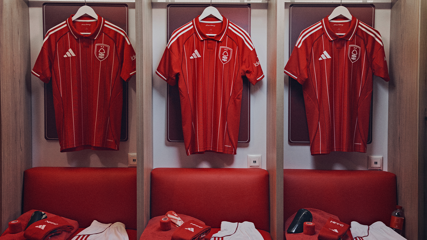 Nottingham Forest 2025/26 Home Jersey Shirt (Non Sponsored)