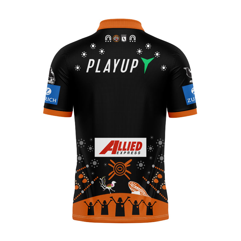 Wests Tigers 2025 Indigenous Polo Shirt