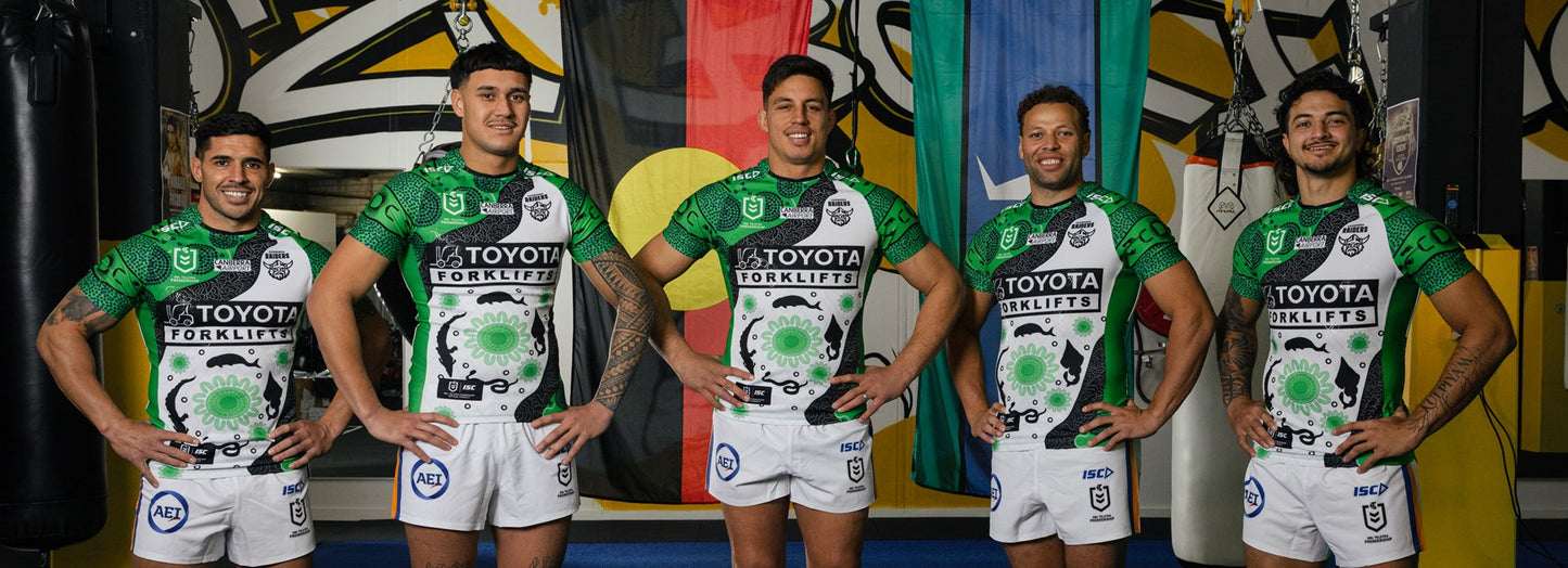 Canberra Raiders 2025 Indigenous Jersey