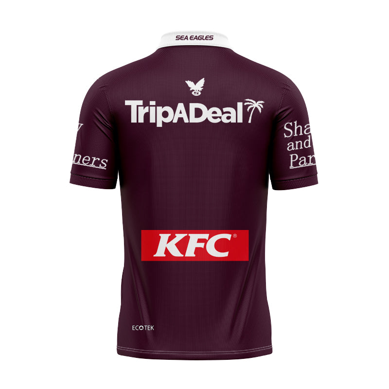 Manly Warringah Sea Eagles 2025 Heritage Polo Shirt