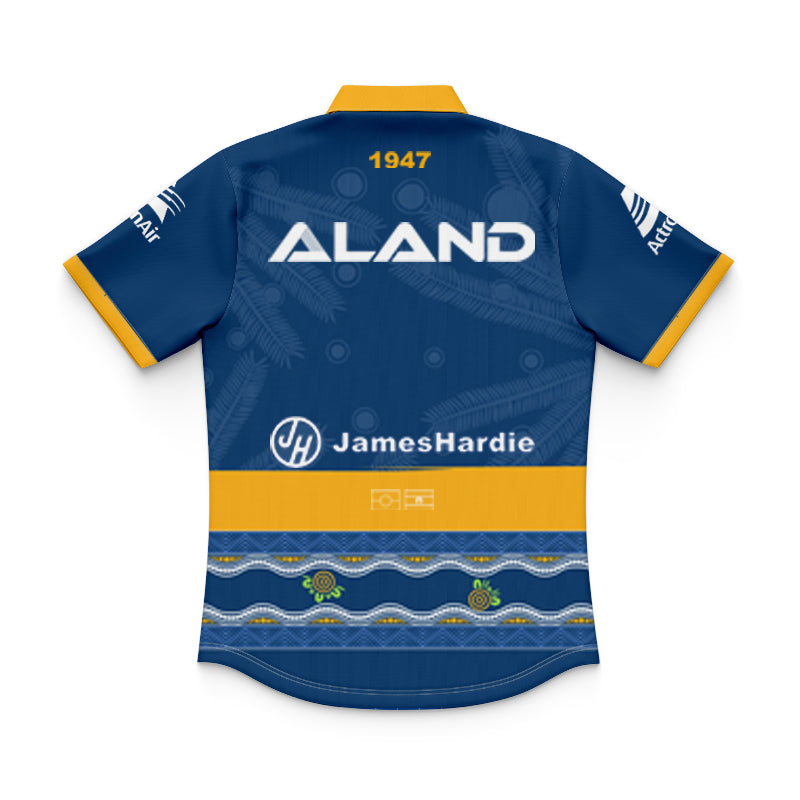 Parramatta Eels 2025 Kids Indigenous Polo Shirt