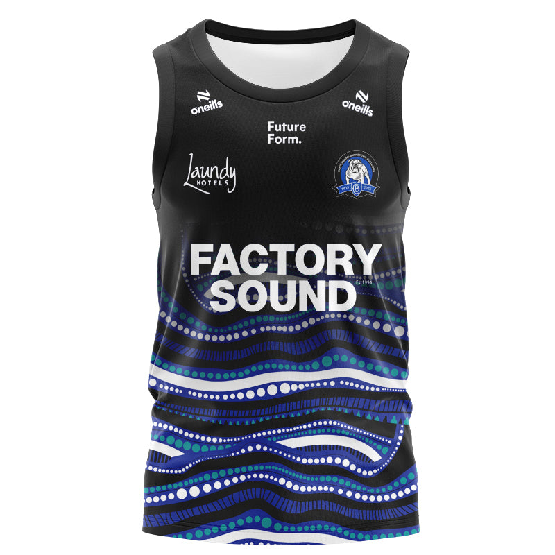 Canterbury Bankstown Bulldogs 2025 Indigenous Training Singlet