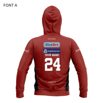 Redcliffe Dolphins 2024 Red Training Hoodie