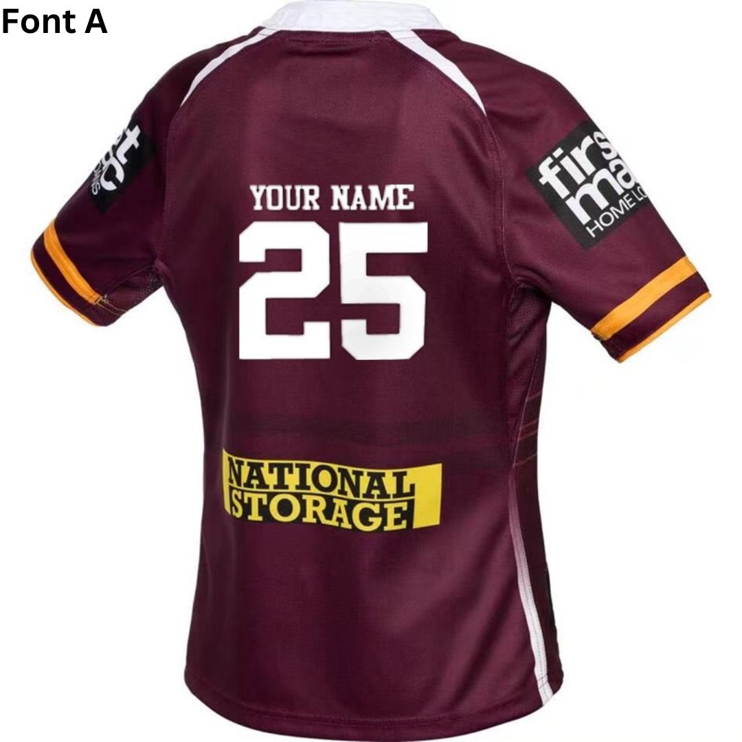Brisbane Broncos 2025 Home Jersey