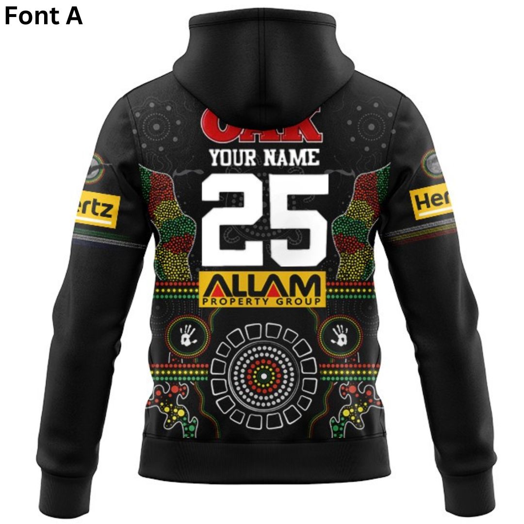 Penrith Panthers 2025 Indigenous Hoodie with Zipper