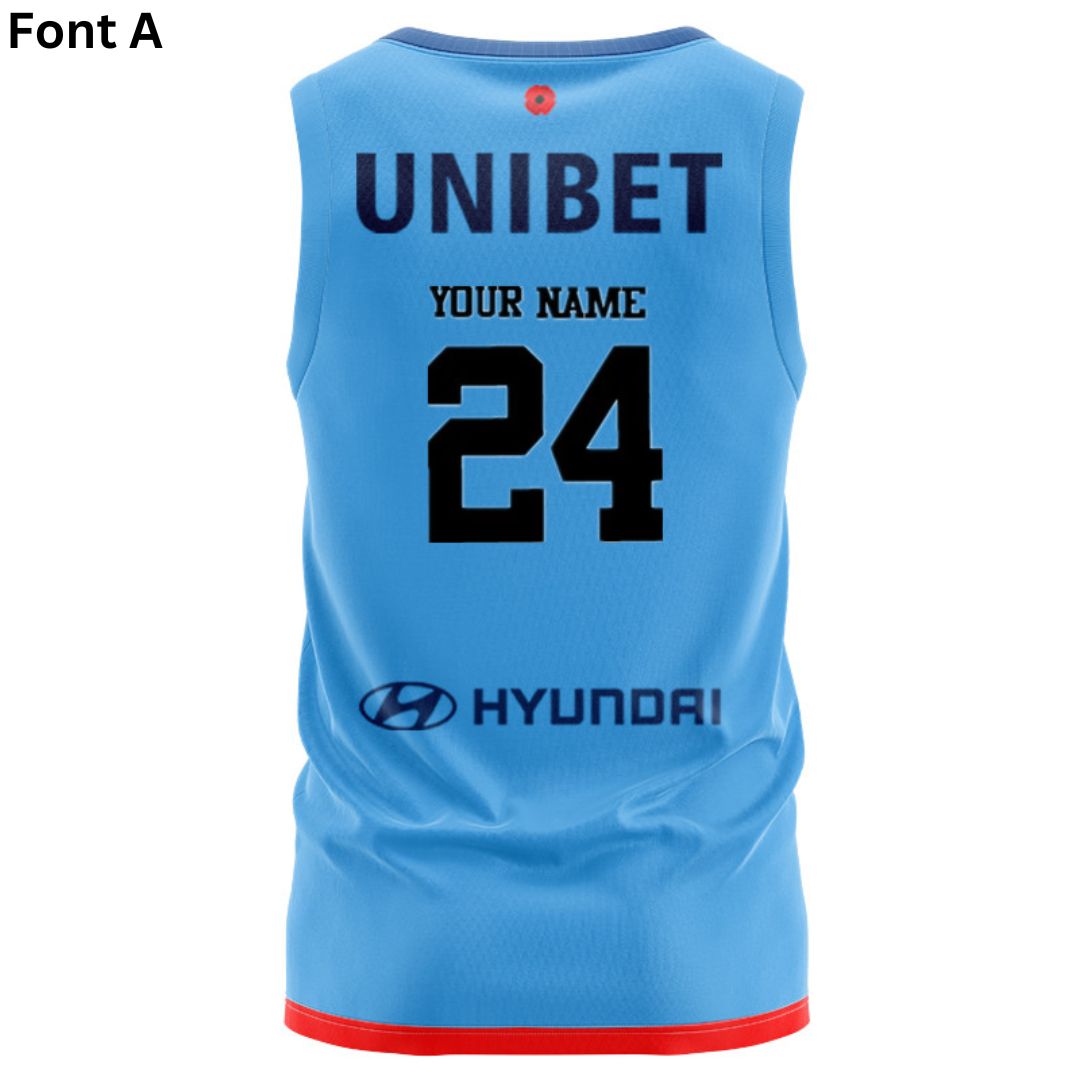 2024 Sydney Roosters ANZAC Singlet