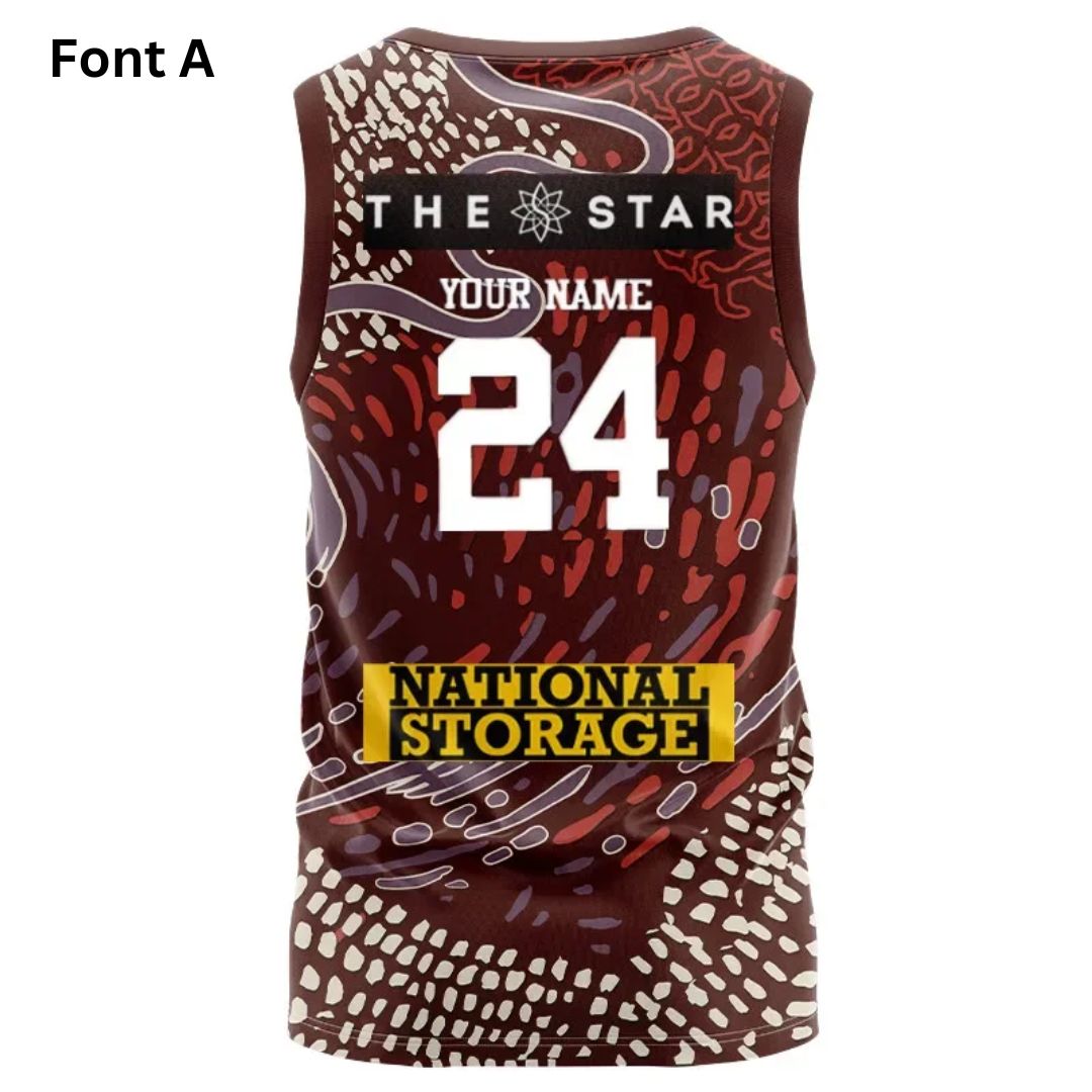 Brisbane Broncos 2024 Indigenous Singlet
