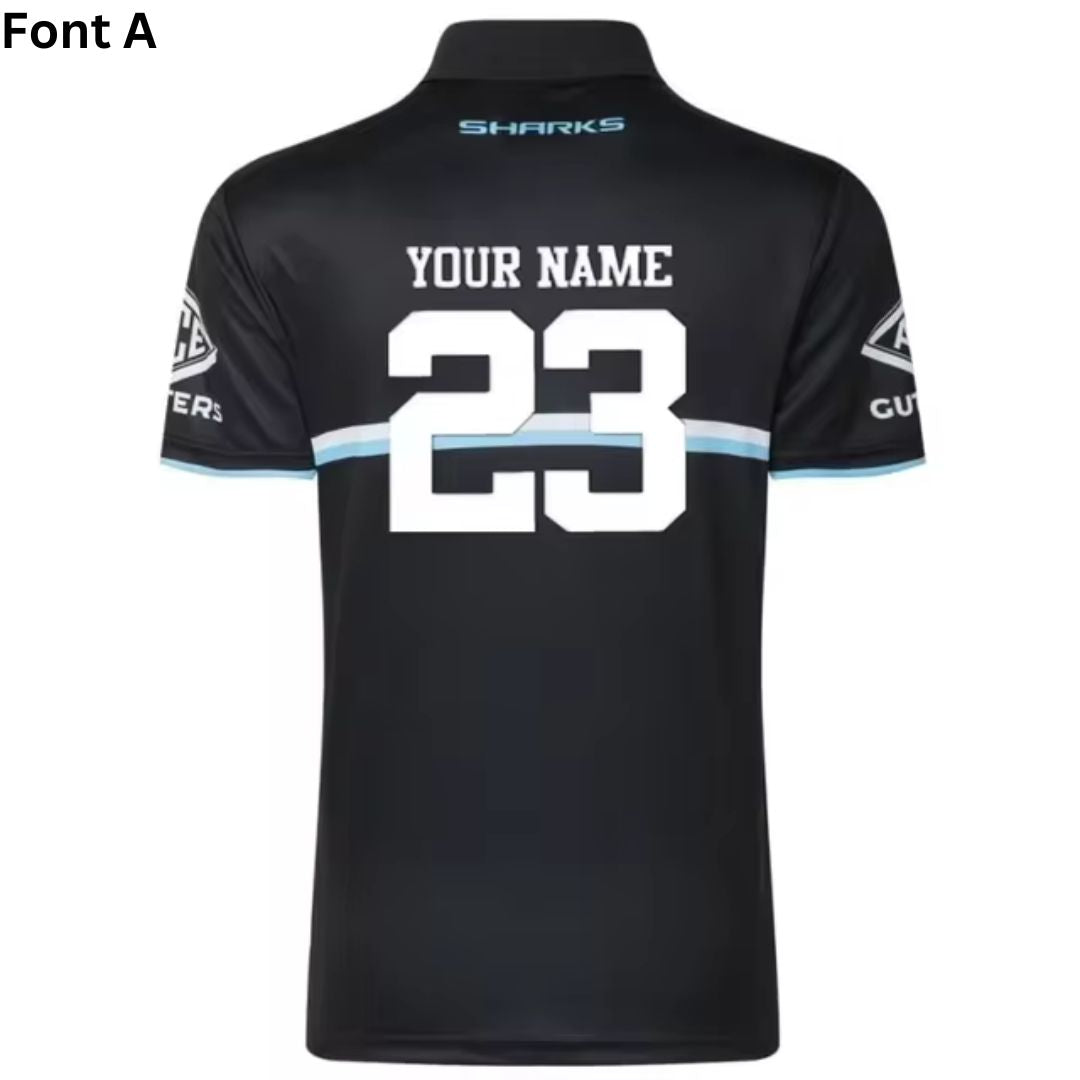 Cronulla Sutherland Sharks 2023 Training Polo Shirt