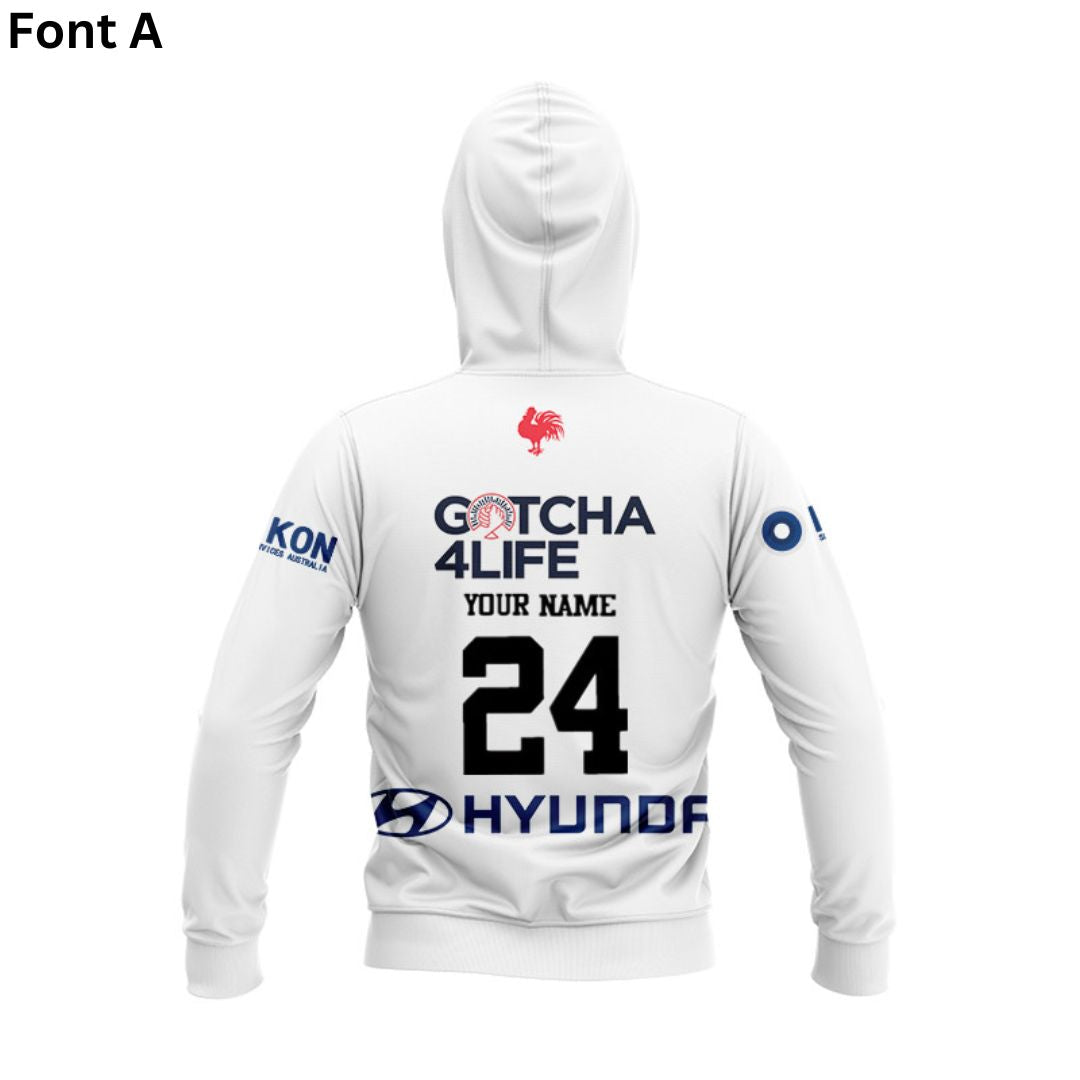 2024 Sydney Roosters Kids Away Hoodie