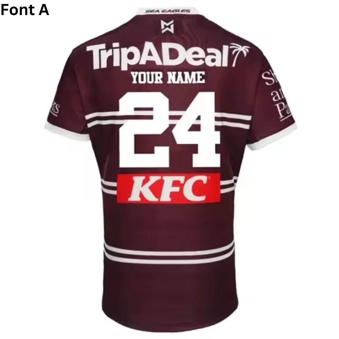 2024 Manly Warringah Sea Eagles Home Jersey