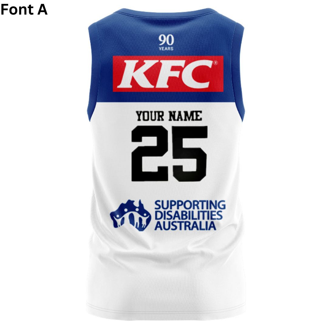 Canterbury Bankstown Bulldogs 2025 Home Singlet