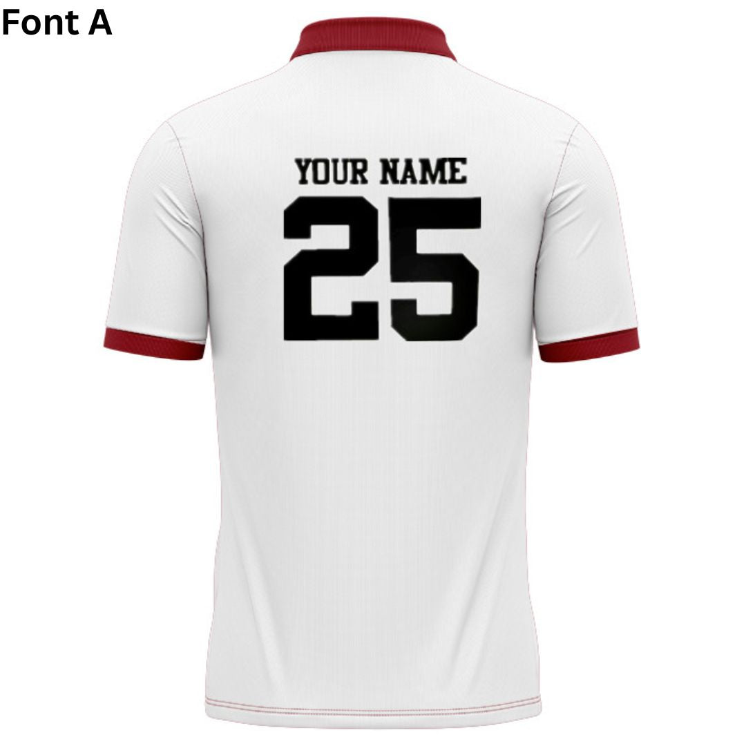 British & Irish Lions 2025 White Training Polo Shirt