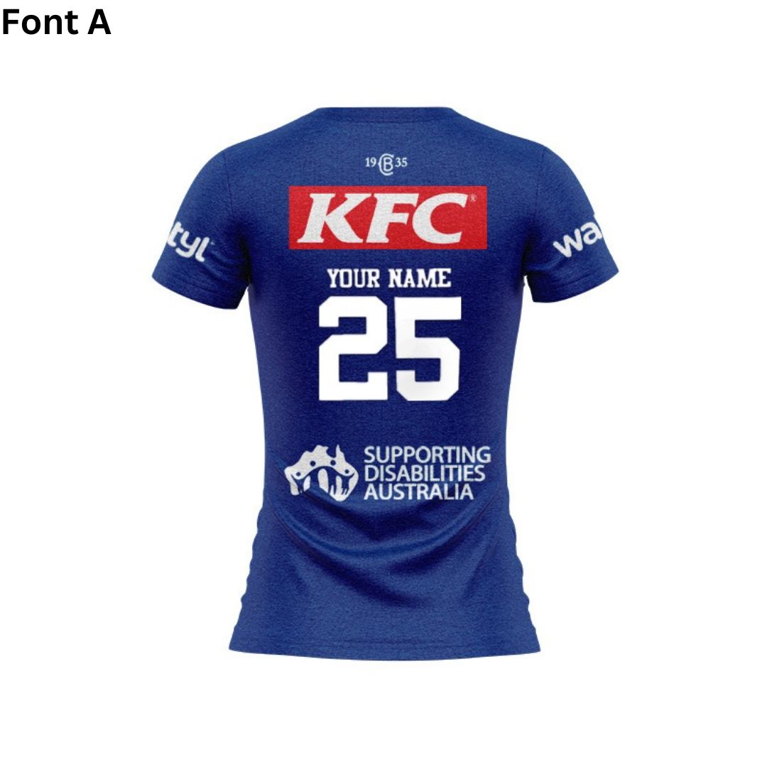 Canterbury Bankstown Bulldogs 2025 Women's Away Shirt