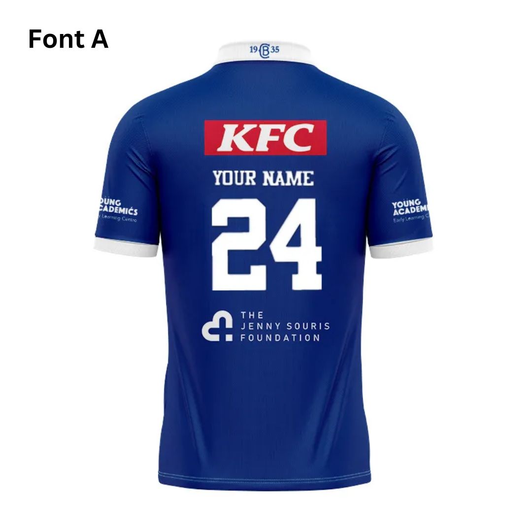 Canterbury Bankstown Bulldogs 2024 Away Polo Shirt