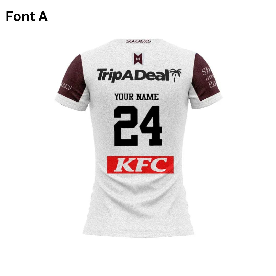Manly Warringah Sea Eagles 2024 Women's Away Shirt
