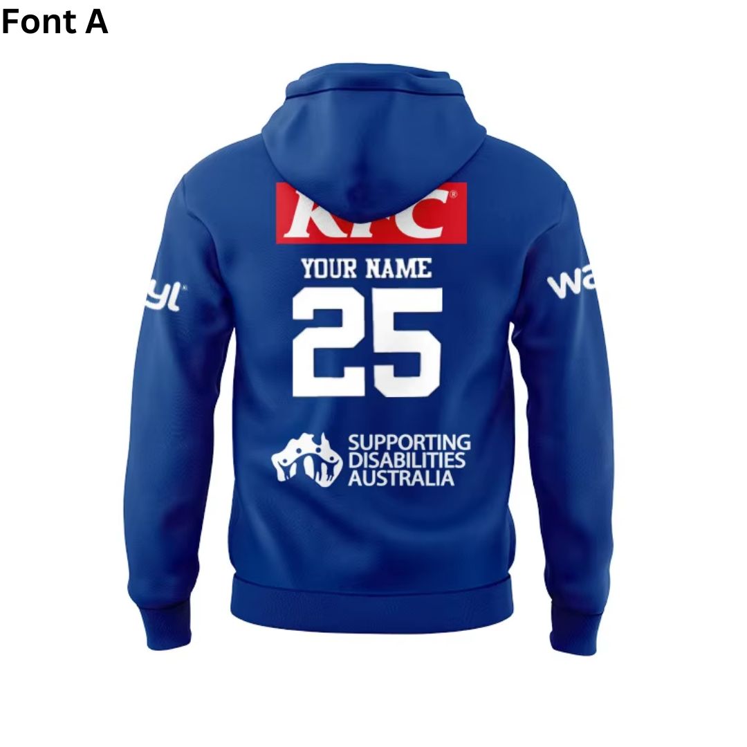 Canterbury Bankstown Bulldogs 2025 Away Hoodie