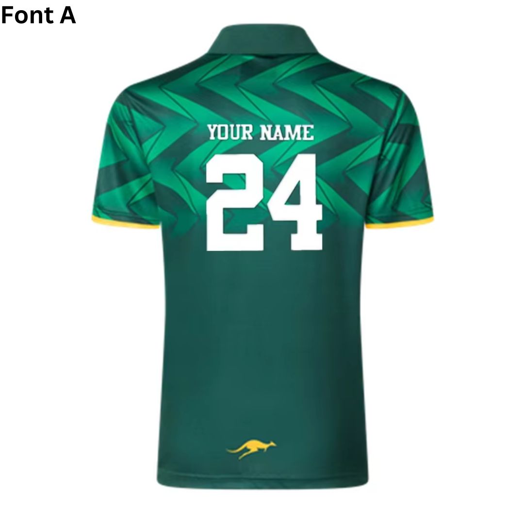 Australia Kangaroos 2024 Media Polo Shirt