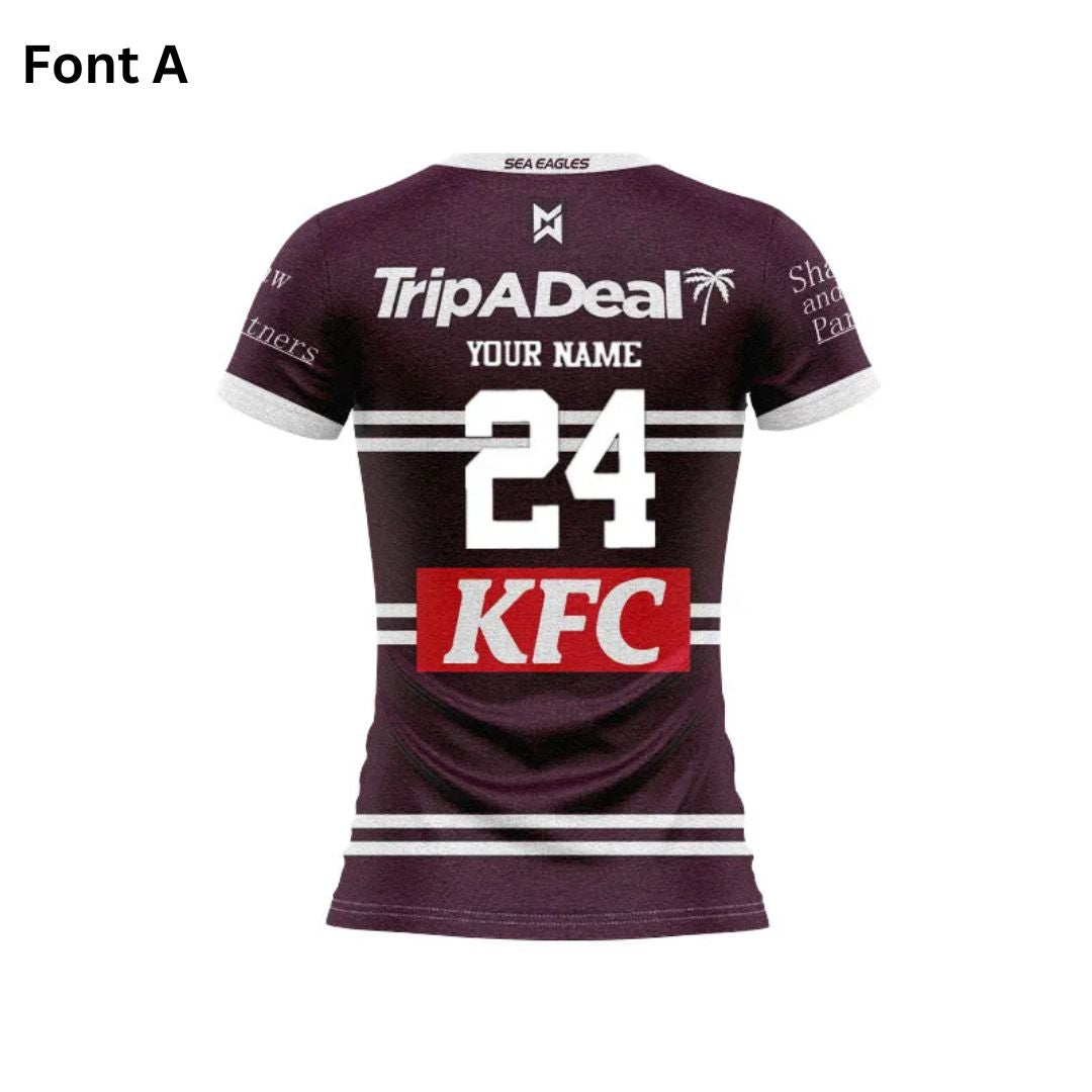 Manly Warringah Sea Eagles 2024 Women's Home Jersey