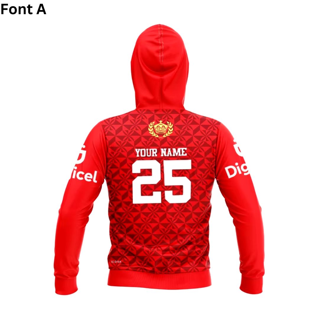 Mate Ma'a Tonga 2024 Kids Rugby League Hoodie