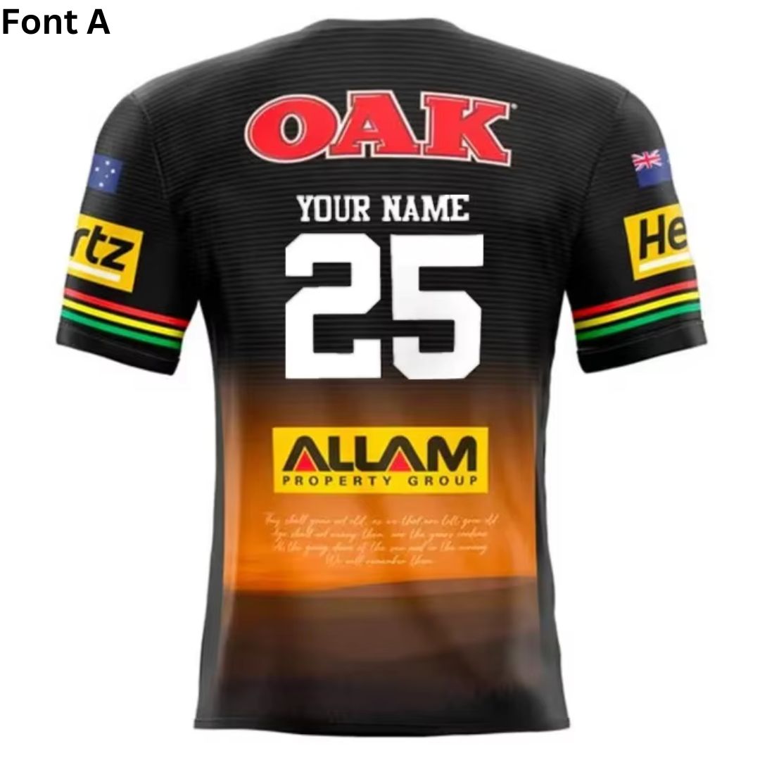 Penrith Panthers 2025 ANZAC Jersey