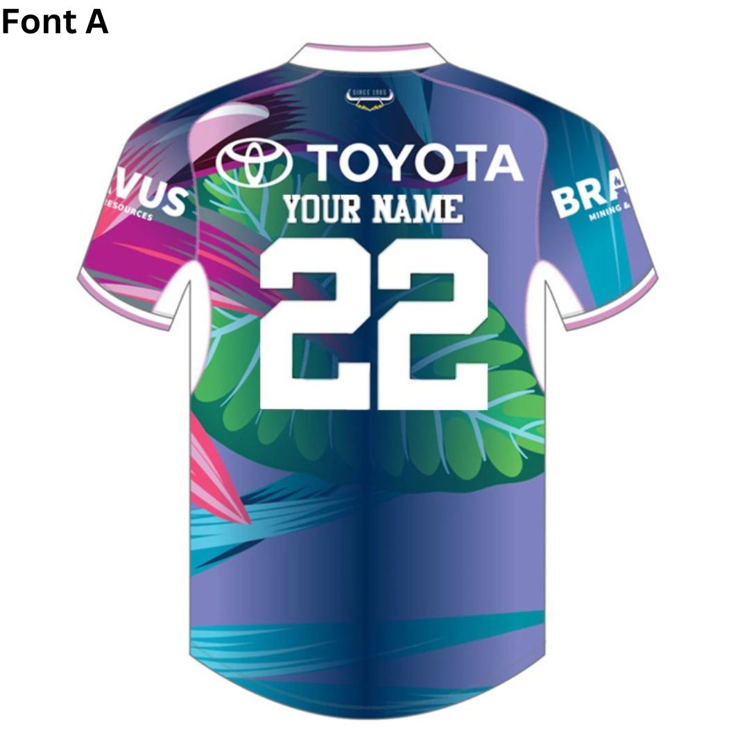 2022 North Queensland Cowboys Women In League Jersey