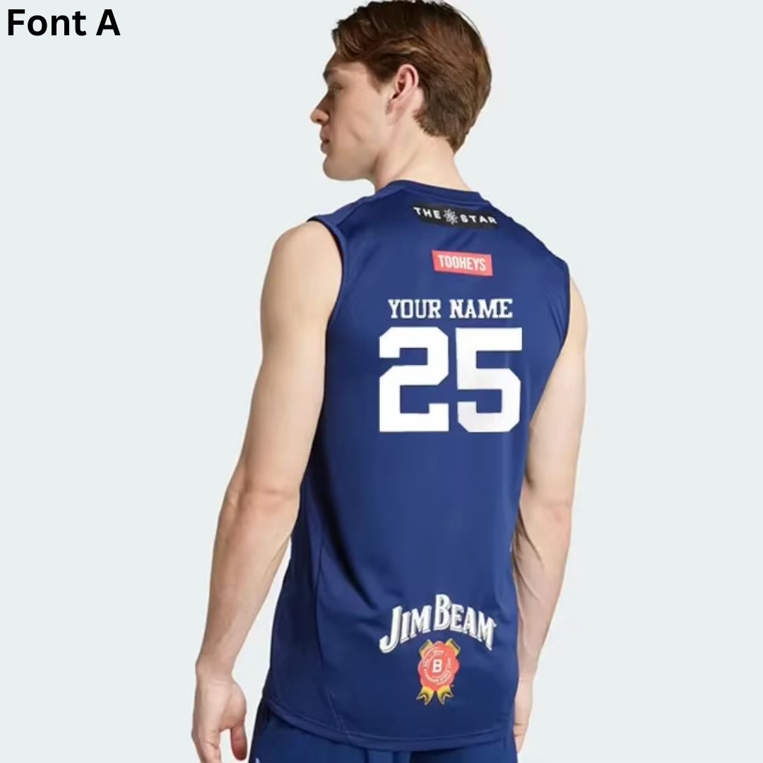 NSW Blues State Of Origin 2025 Training Singlet