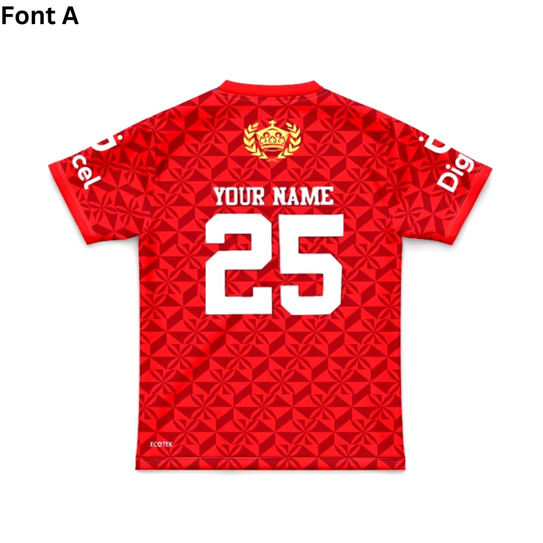 Mate Ma'a Tonga 2024 Kids Rugby League Jersey