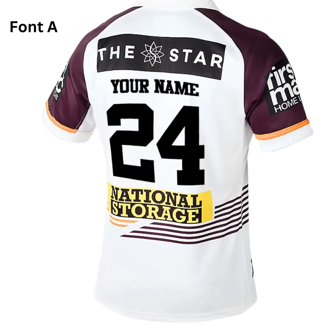 2024 Brisbane Broncos Away Jersey