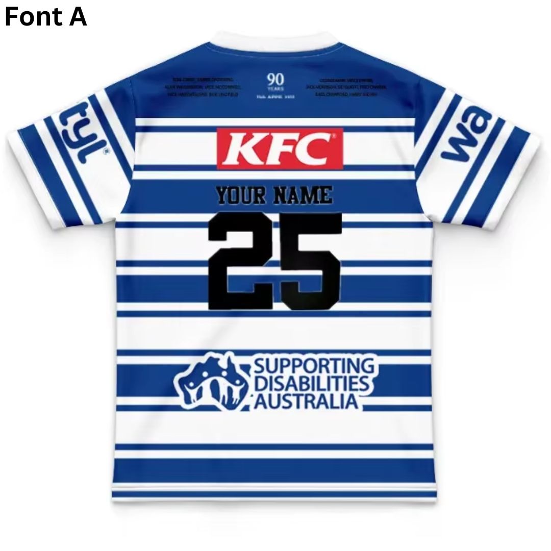 Canterbury Bankstown Bulldogs 1935 Kids Commemorative Jersey