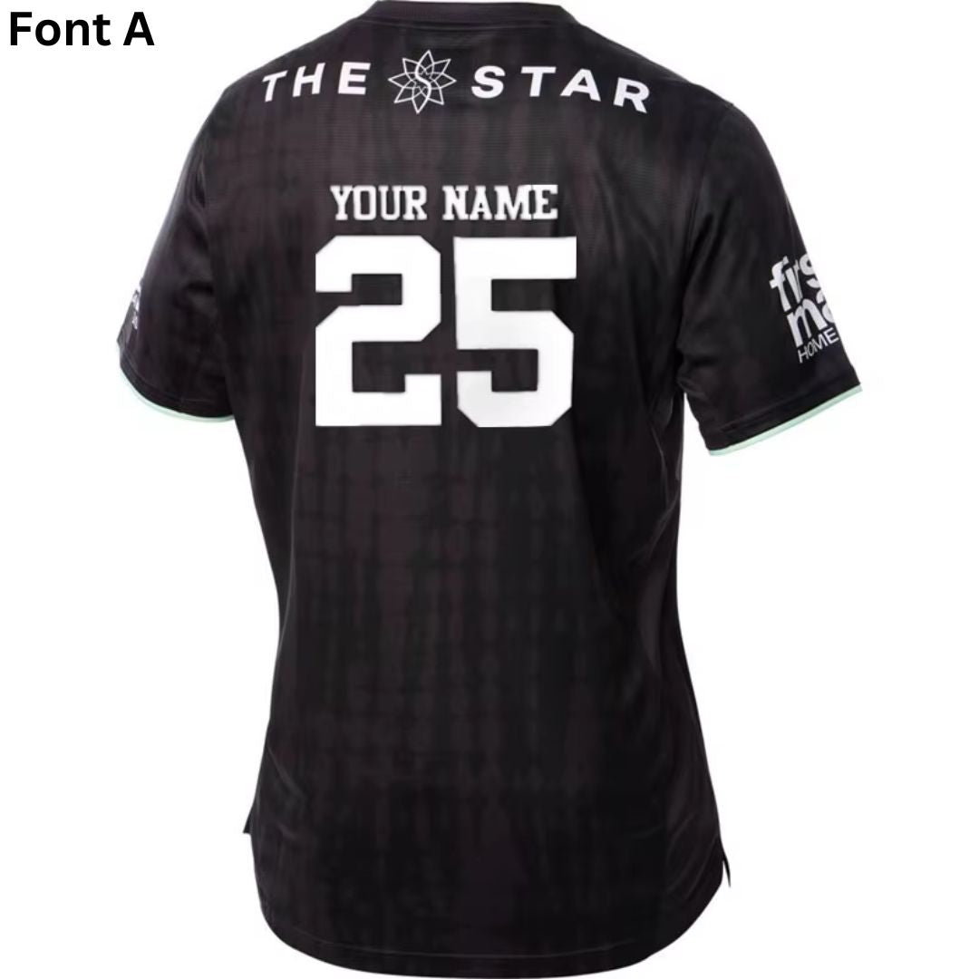 Brisbane Broncos 2025 Black Training Shirt