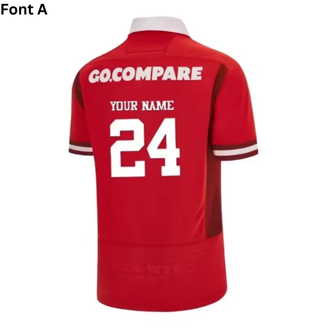 Wales Dragons Rugby 2024 Home Jersey