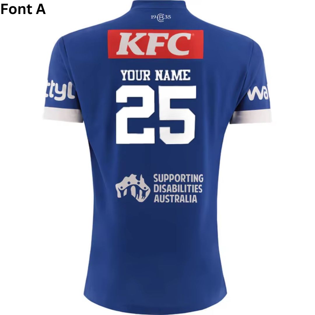 Canterbury Bankstown Bulldogs 2025 Away Jersey