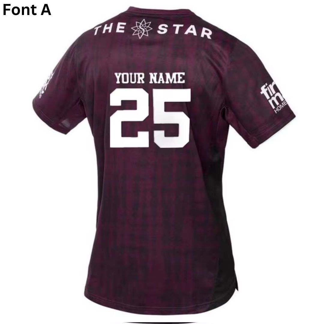 Brisbane Broncos 2025 Maroon Training Shirt