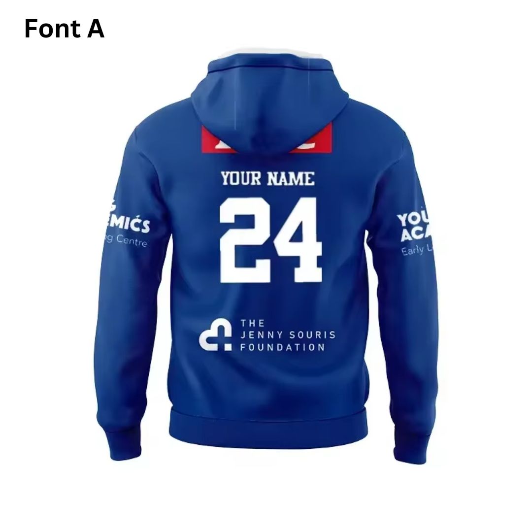 2024 Canterbury Bankstown Bulldogs Away Hoodie