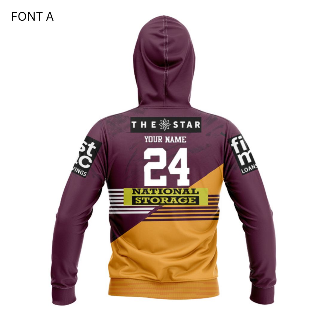 Brisbane Broncos 2024 Home Hoodie