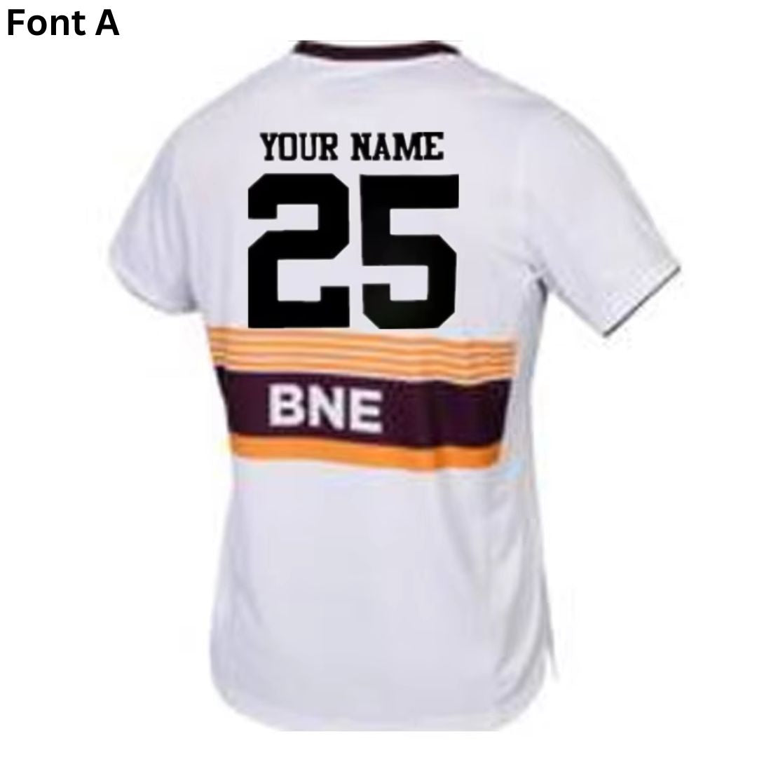 Brisbane Broncos 2025 Run Out Shirt