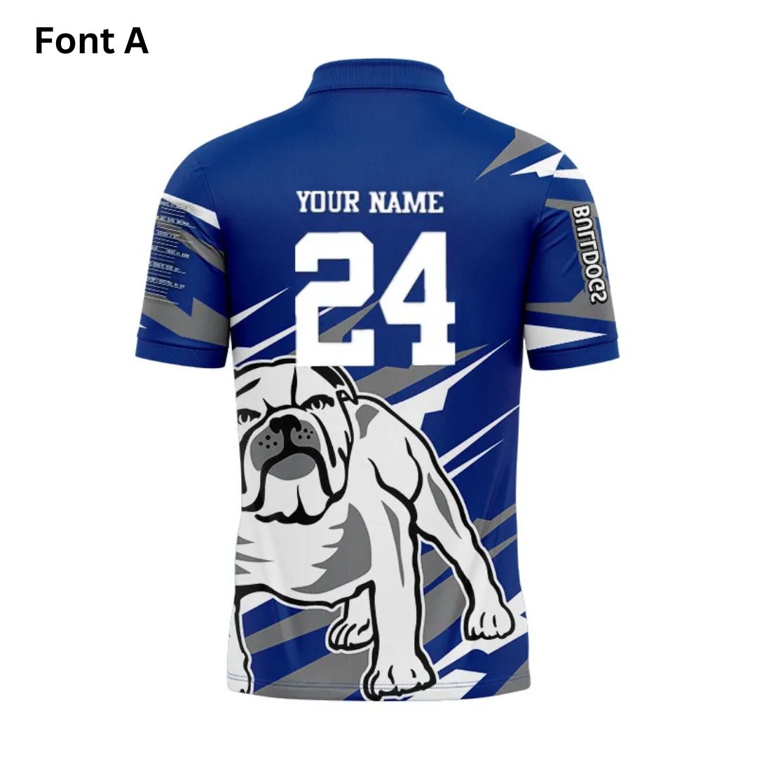 Canterbury Bankstown Bulldogs 2024 Ignition Fishing Polo Shirt