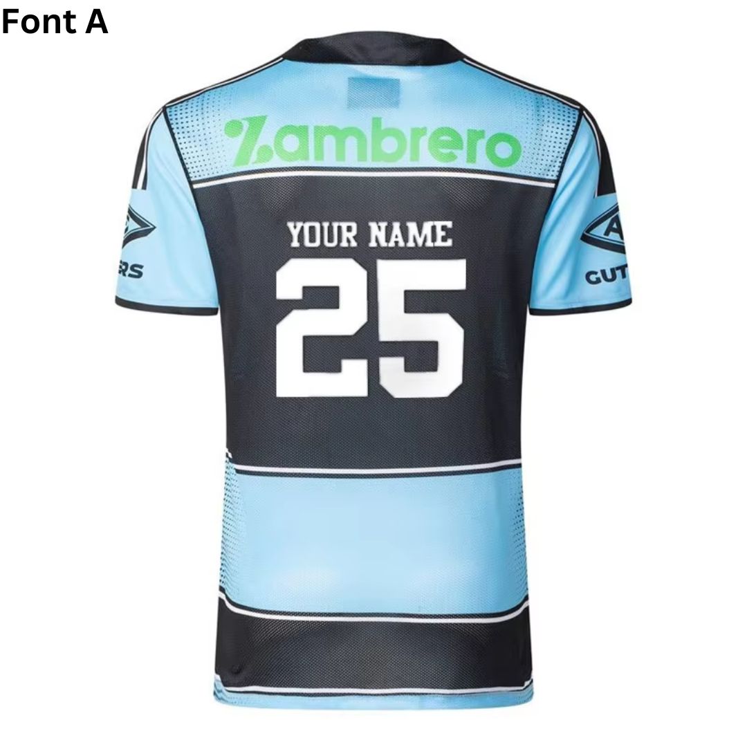 Cronulla Sutherland Sharks 2025 Warm Up Shirt