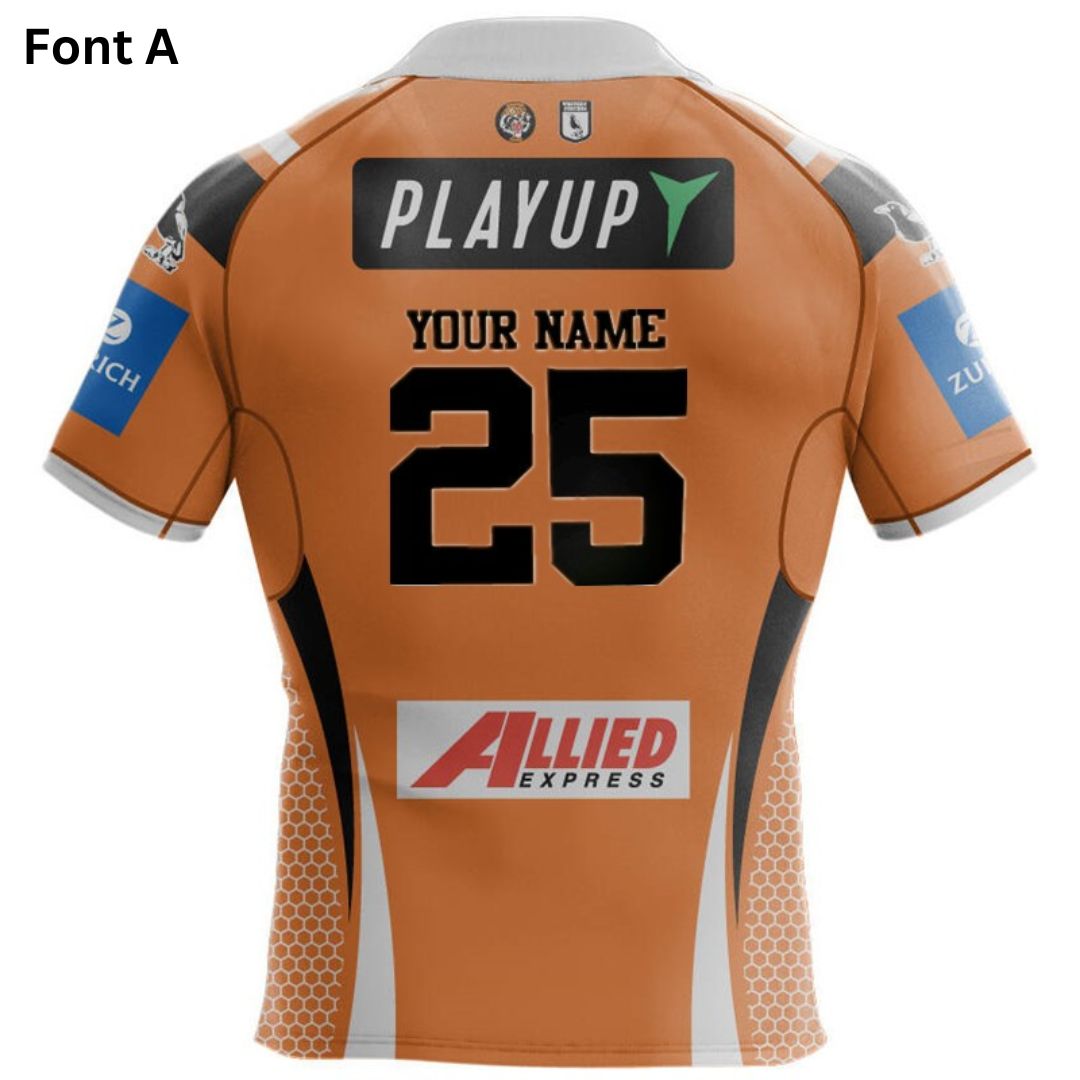 Wests Tigers 2025 Away Jersey
