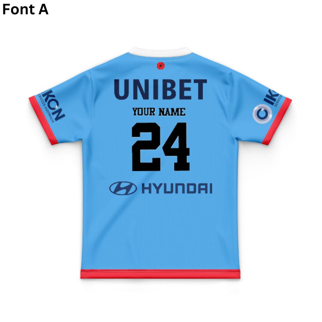 2024 Sydney Roosters Kids ANZAC Jersey