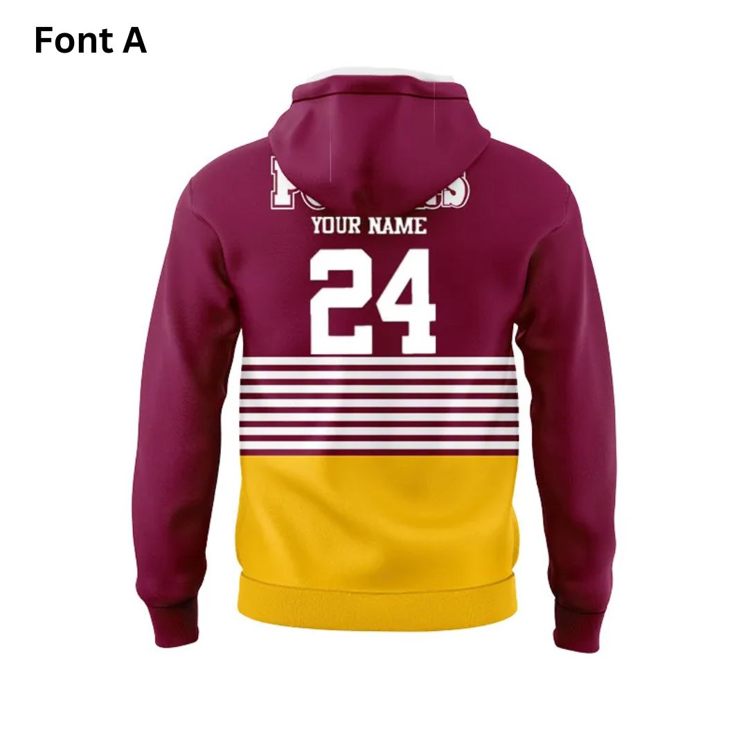 Brisbane Broncos 1992 Retro Hoodie