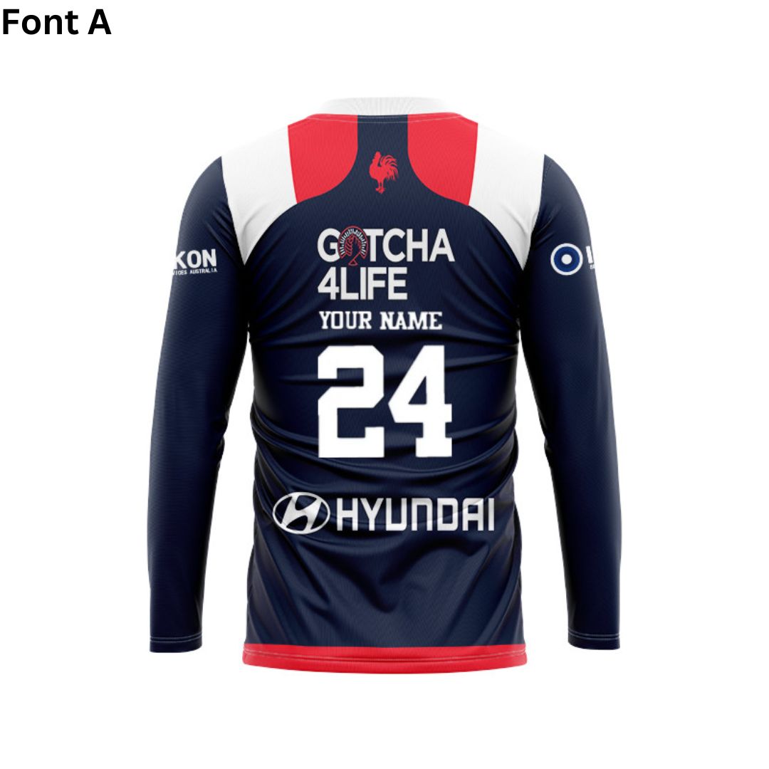 2024 Sydney Roosters Long Sleeve Home Shirt