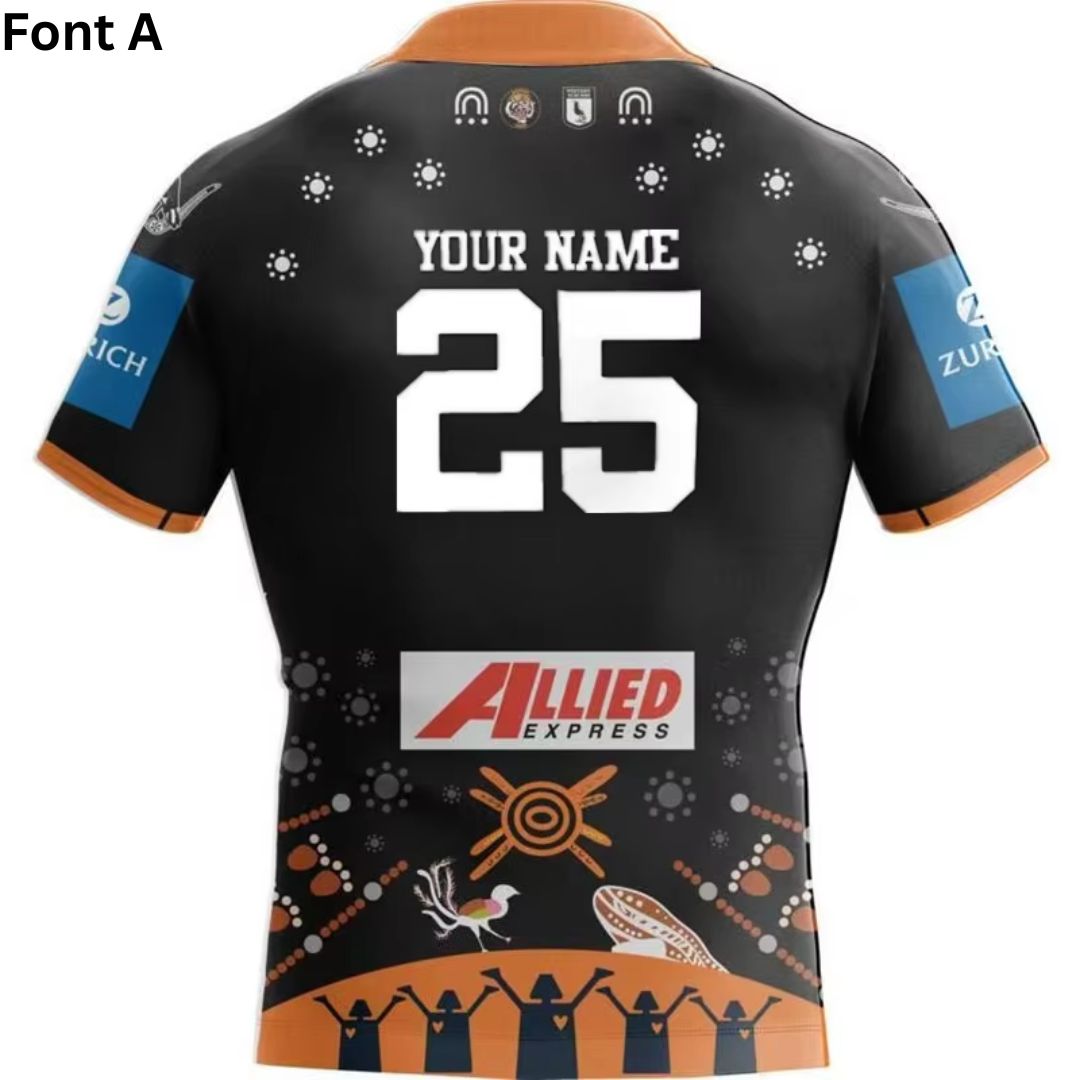 Wests Tigers 2025 Indigenous Jersey