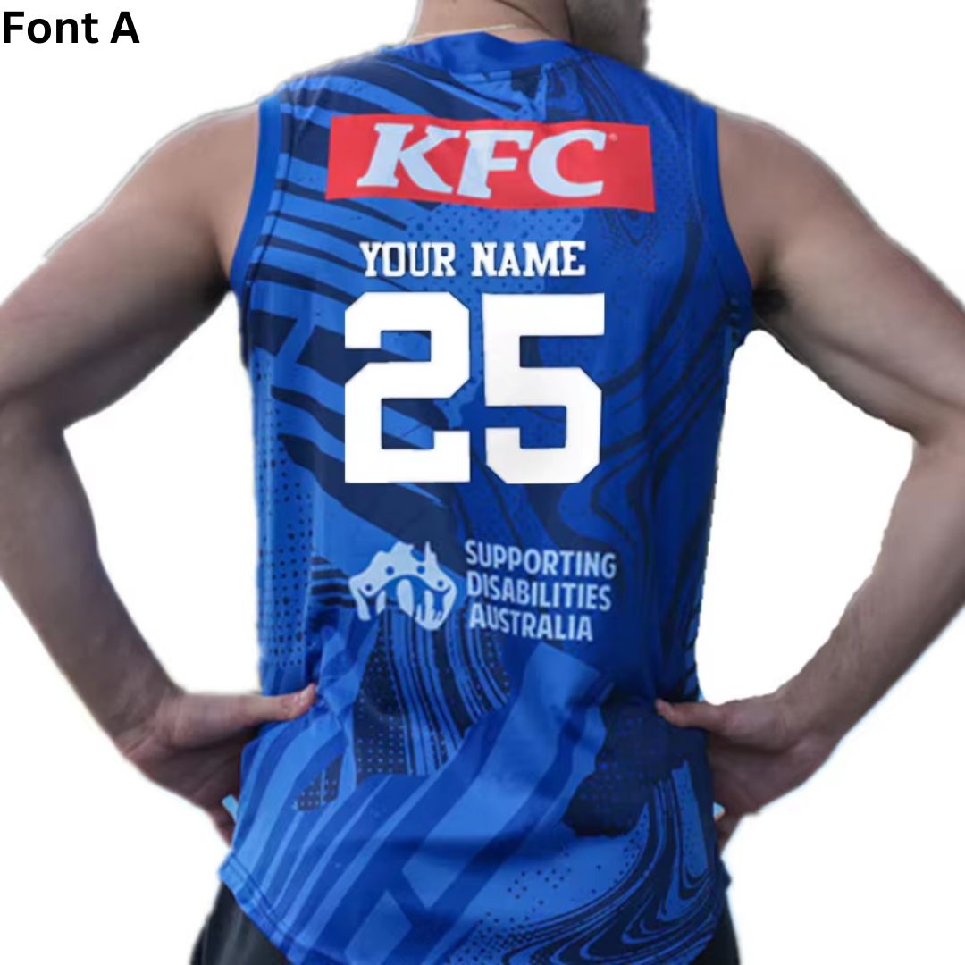 Canterbury Bankstown Bulldogs 2025 Training Singlet
