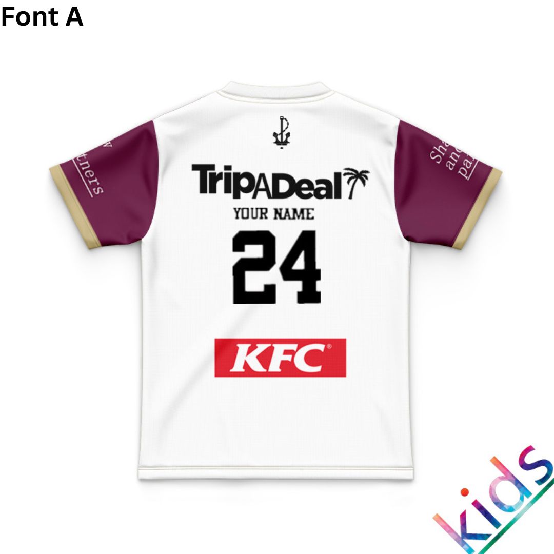 Manly Warringah Sea Eagles 2024 Kids ANZAC Jersey
