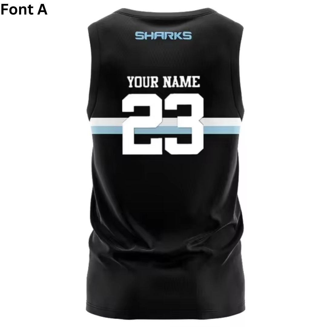 Cronulla Sutherland Sharks 2023 Training Singlet