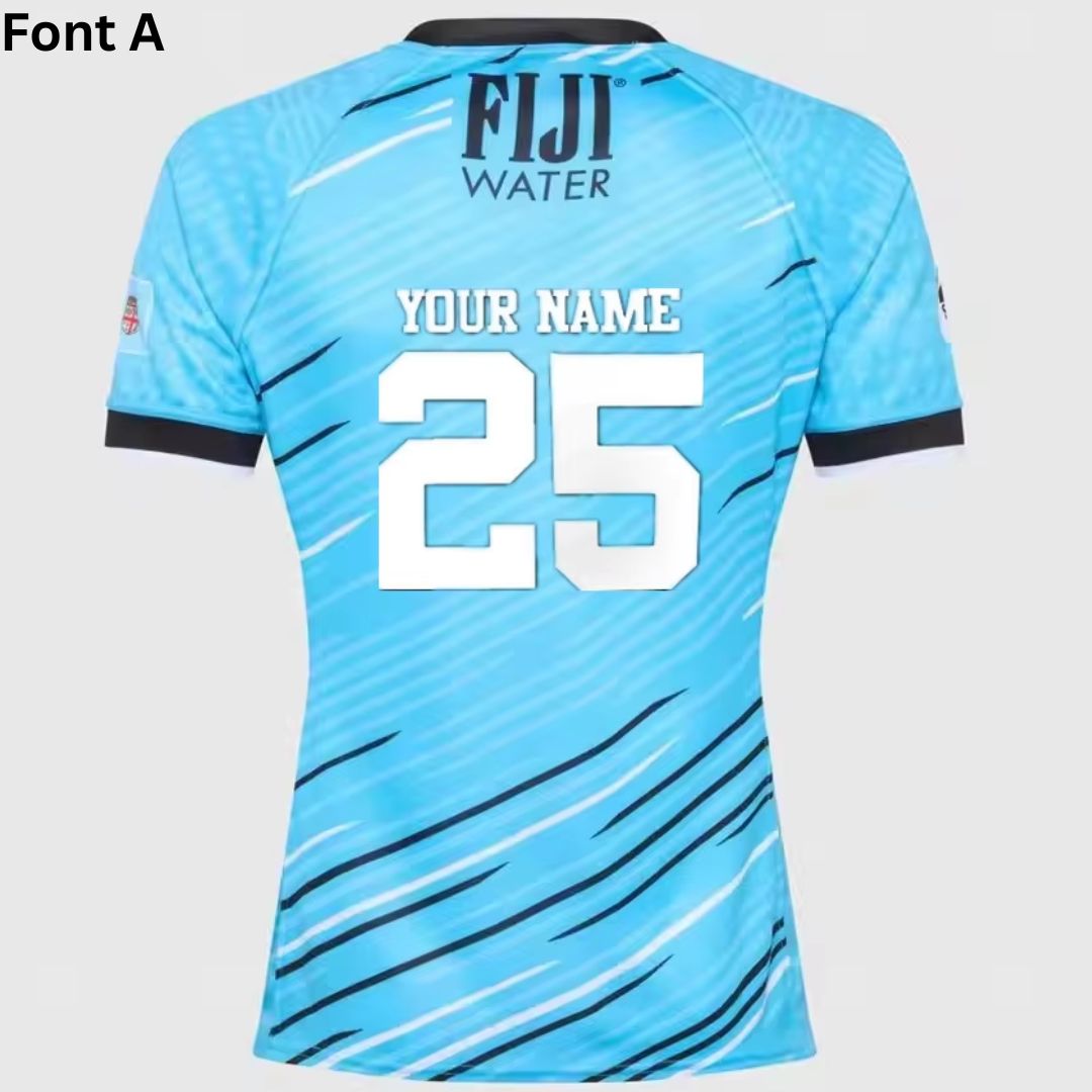 Fiji 2025 Rugby Sevens Away Jersey