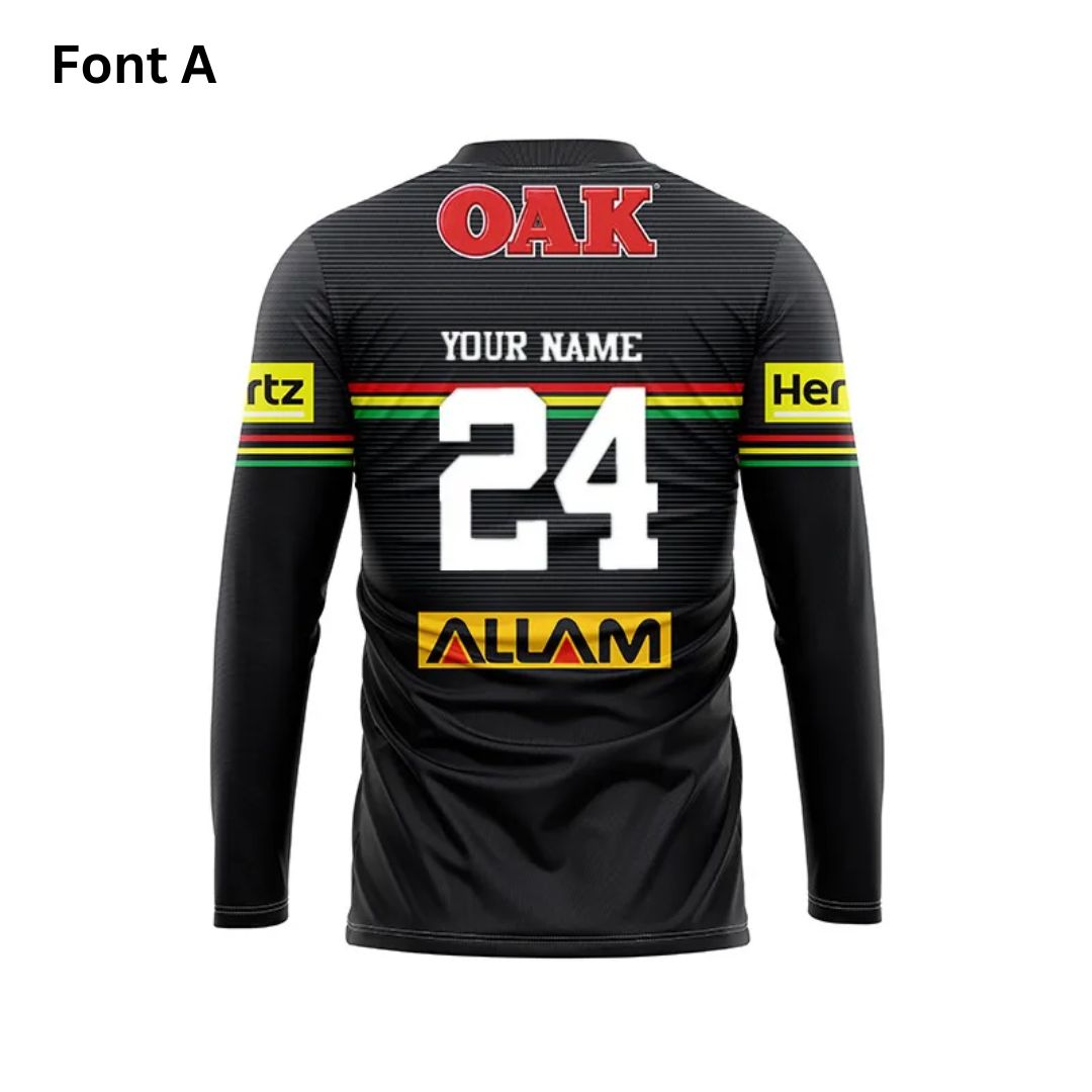Penrith Panthers 2024 Long Sleeve Home Shirt