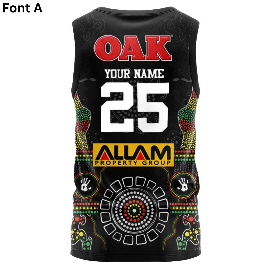 Penrith Panthers 2025 Indigenous Singlet