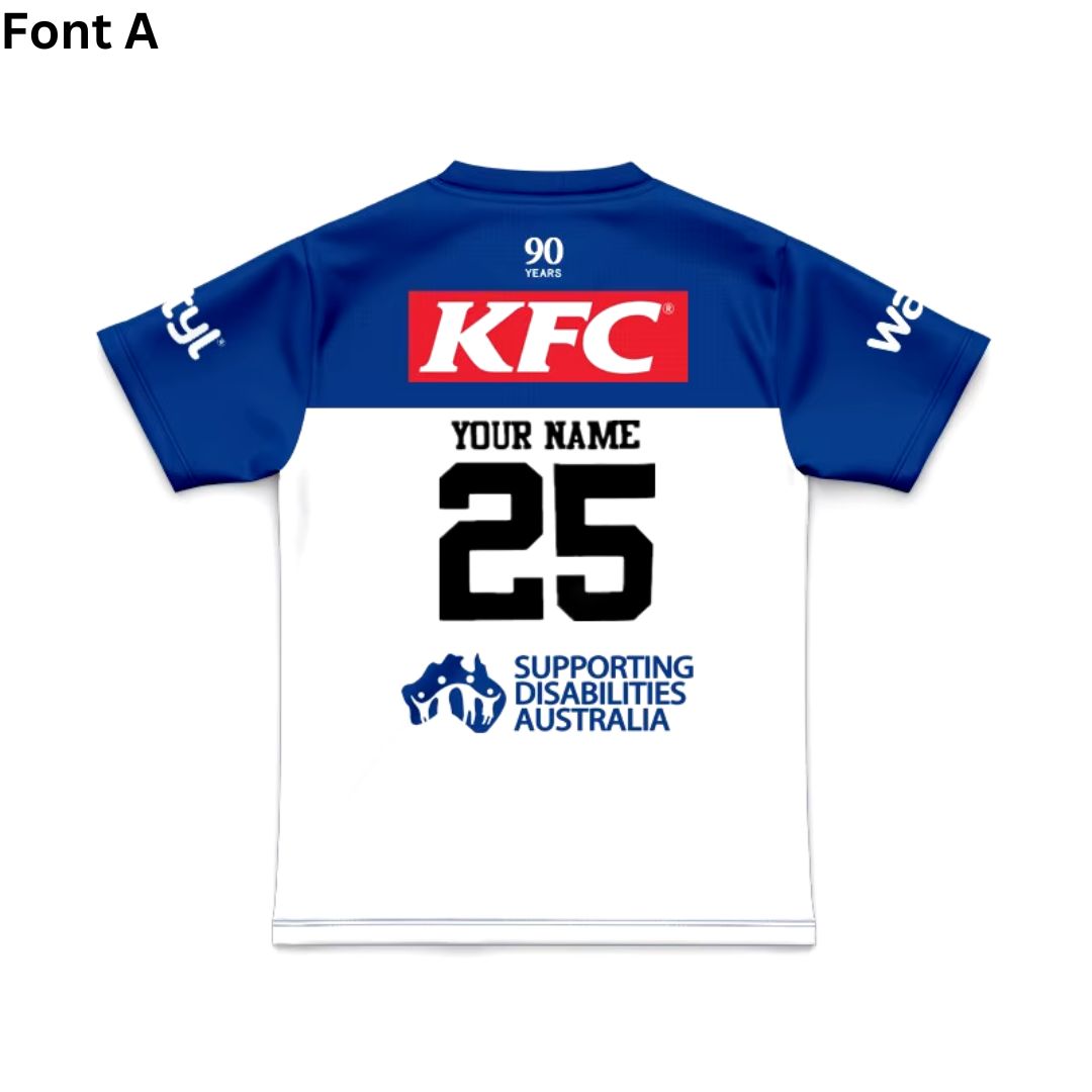 Canterbury Bankstown Bulldogs 2025 Kids Home Jersey and Shorts Kit